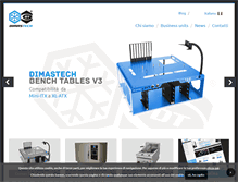 Tablet Screenshot of dimastech.com